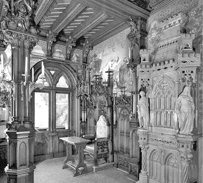 Рис 2 Спальня баварского короля Людвига XIX век оформленная картинами из - фото 2
