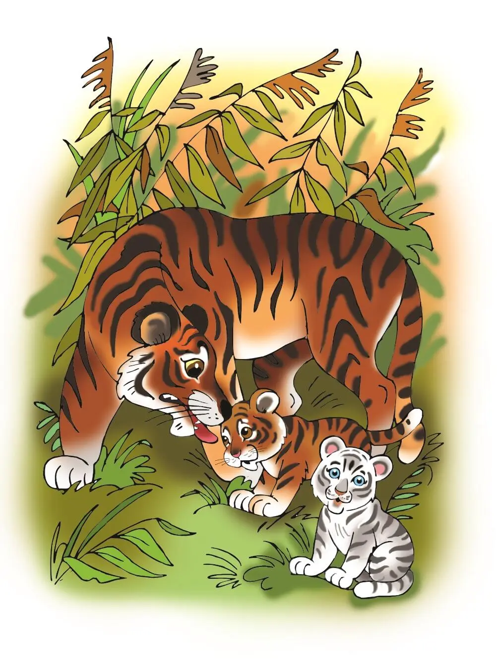 Особенные Тигрята Родились у Тигрицы двое Тигрят один белый другой - фото 6