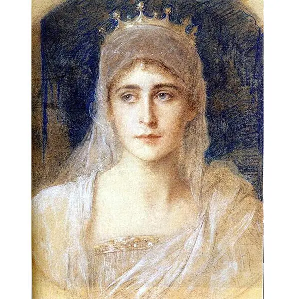 Портрет Великой Княгини Елизаветы Феодоровны 18641918 Фридрих Август фон - фото 5
