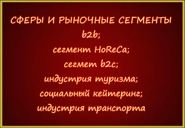 Если рассматривать маркетинг в кейтеринге с позиций рыночного сегмента то - фото 40