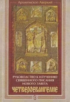 архиепископ Аверкий (Таушев) - Руководство к изучению Священного Писания Нового Завета. Четвероевангелие