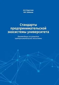 Маргарита Зобнина - Стандарты предпринимательской экосистемы университета. Рекомендации по развитию предпринимательской экосистемы