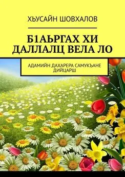 Хьусайн Шовхалов - Б1АЬРГАХ ХИ ДАЛЛАЛЦ ВЕЛА ЛО. АДАМИЙН ДАХАРЕРА САМУКЪАНЕ ДИЙЦАРШ