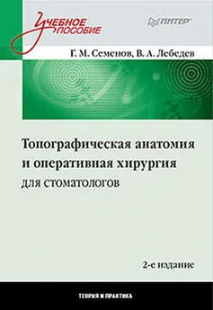 Геннадий Семенов - Топографическая анатомия и оперативная хирургия для стоматологов