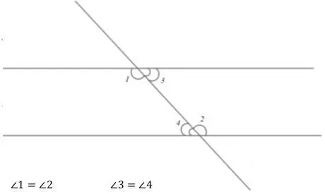 Внешние накрест лежащие углы также равны Внутренние односторонние углы в сумме - фото 17