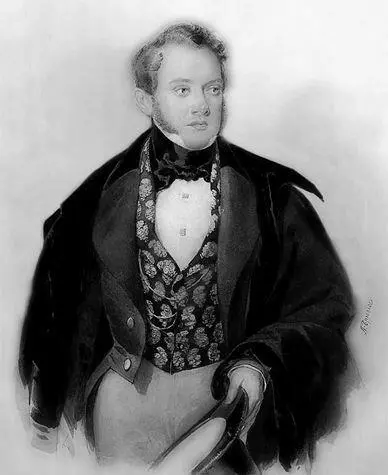 Сергей Александрович Соболевский с портрета кисти АП Брюллова 1832 г - фото 31
