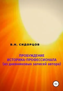 Владимир Сидорцов - Пробуждение историка-профессионала (из дневниковых записей автора)