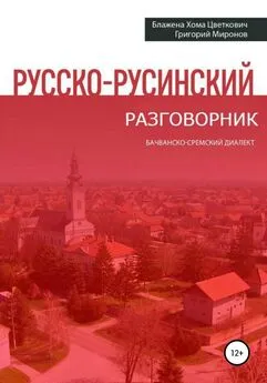 Григорий Миронов - Русско-русинский разговорник