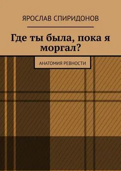 Ярослав Спиридонов - Где ты была, пока я моргал? Анатомия ревности