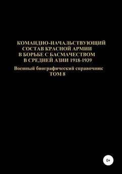 Денис Соловьев - Командно-начальствующий состав Красной Армии в борьбе с басмачеством в Средней Азии в 1918-1939 гг. Том 8