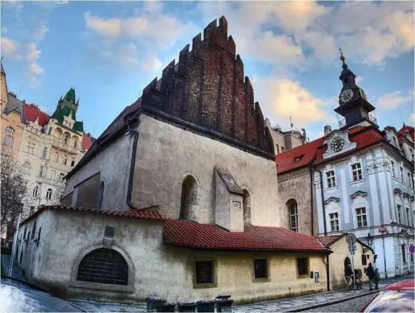 Староновая синагога в Праге Прага Йозефов еврейский квартал сегодня - фото 7