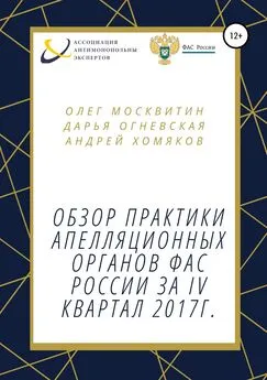 Дарья Огневская - Обзор практики апелляционных органов ФАС России за IV квартал 2017г.