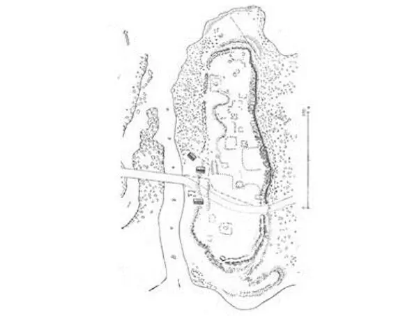 Рисунок 1 План Тиверского городка Косточкина В В 1962 г 22 с 87 - фото 3