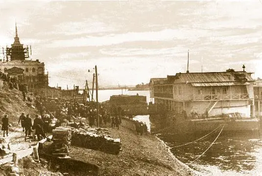 Строительство Красноярского речного вокзала 1950 год Предвоенные репрессии - фото 33