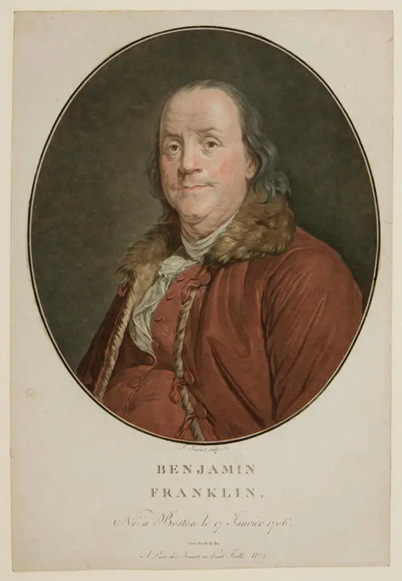 Бенджамин Франклин В конце 1776 года во Францию в качестве неофициального посла - фото 6