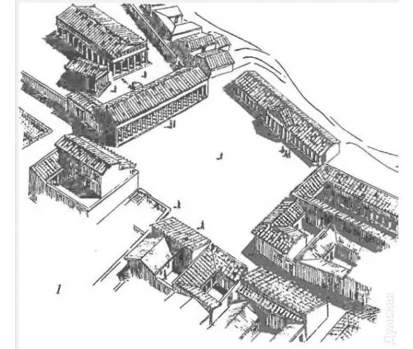 Агора Ольвии Примерно так должно быть выглядела и главная площадь Тиры - фото 14
