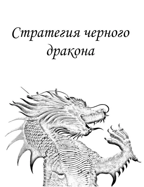 Стратегия чёрного дракона Между небом и землёй есть обитель чёрного дракона - фото 1