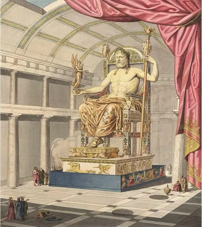Рис 5 Зевс г Олимпия V в до н э Реставрация XIX век 1 Зевс Юпитер - фото 6