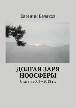 Евгений Беляков - Долгая заря Ноосферы. Статьи 2003-2018 гг.