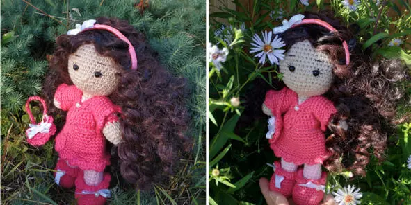 Куколка была создана в жаркие дни лета напиталась ароматами ярких цветов и - фото 1