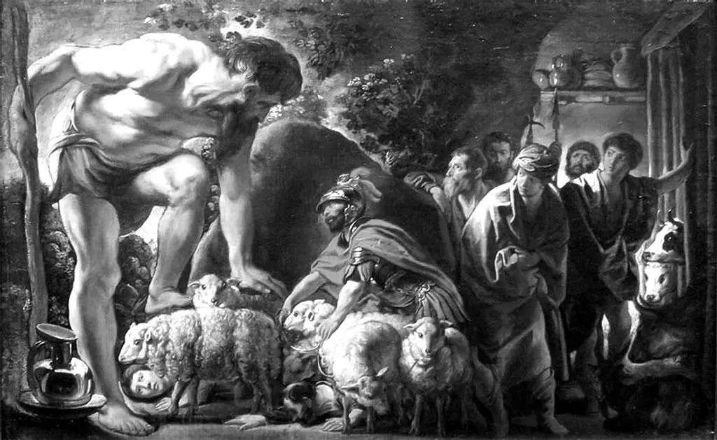 Якоб Йорданс 15931678 Одиссей совершающий побег из пещеры Полифема - фото 2