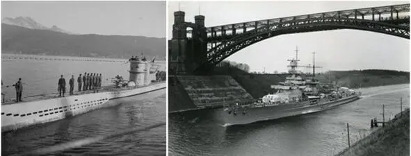 1Немецкая подводная лодка U251 2Немецкий легкий крейсер Нюрнберг - фото 18