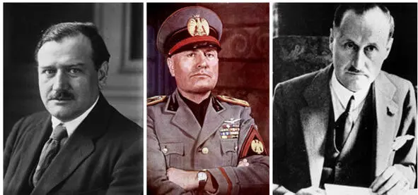 1Э Даладье премьерминистр Франции в 1933 г 2 Б Муссолини дуче и - фото 6