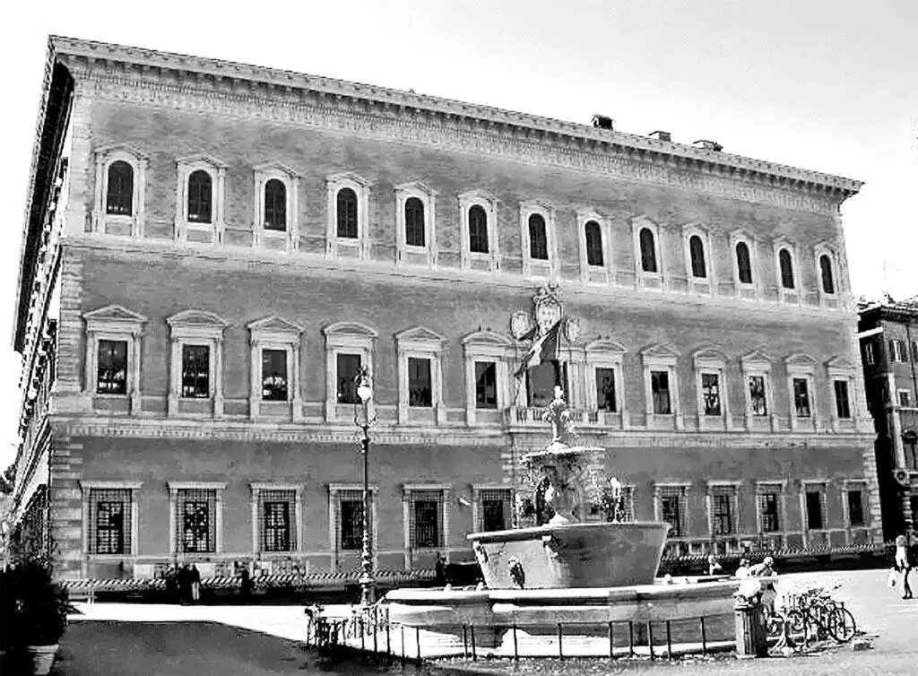Рис 6 Дворец Фарнезе Palazzo Farnese в Риме Якобы середина XVI века - фото 6
