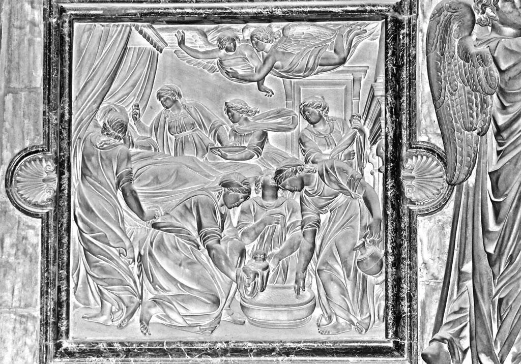 Рис 16 Рождество Богородицы Первый из трех барельефов посвященных жизни - фото 16