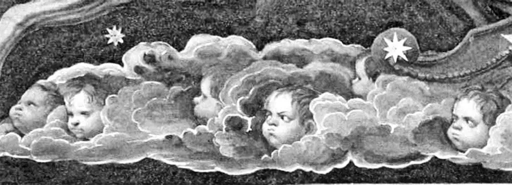 Рис 41 Фрагмент предыдущего рисунка Семь планет древности шесть детских - фото 41