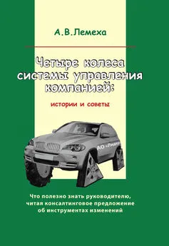 А. Лемеха - Четыре колеса системы управления компанией. Истории и советы