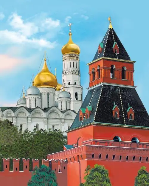 Кремлевская стена Александровская колонна в Петербурге Давайте совершим - фото 3