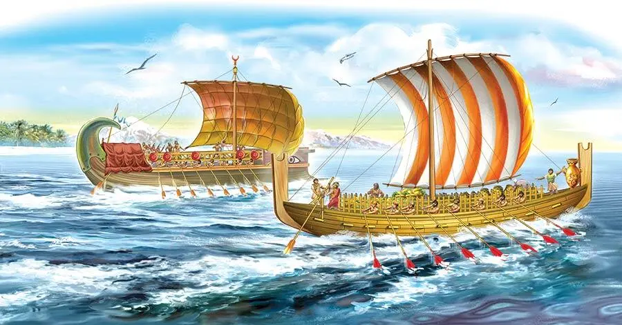 Древние финикийцы были искусными мореплавателями История пиратства так же - фото 4