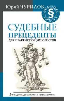 Юрий Чурилов - Судебные прецеденты для практикующих юристов