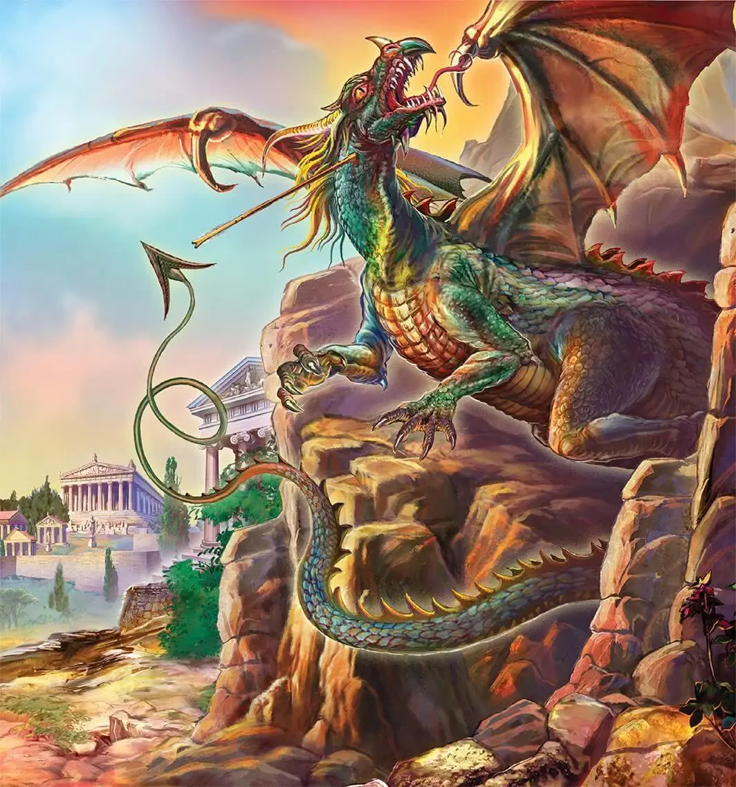 Знакомые и загадочные Видели ли вы когданибудь живого дракона Нет не на - фото 1