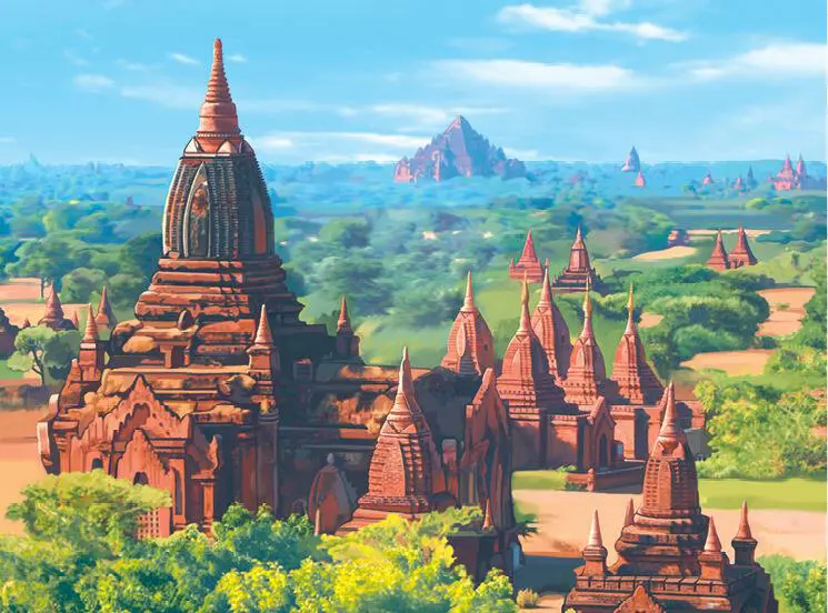 Храмовый комплекс Байон в Камбодже Изображение Будды из Байона Индия - фото 2