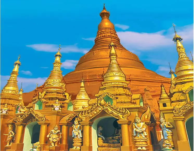 Шведагон индуистская святыня Мьянмы Таиланд Храм Лежащего Будды Турция - фото 6