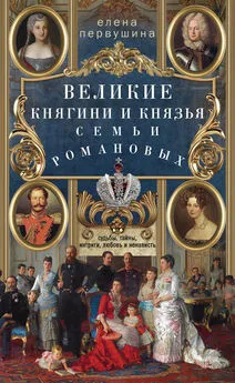 Елена Первушина - Великие княгини и князья семьи Романовых. Судьбы, тайны, интриги, любовь и ненависть…