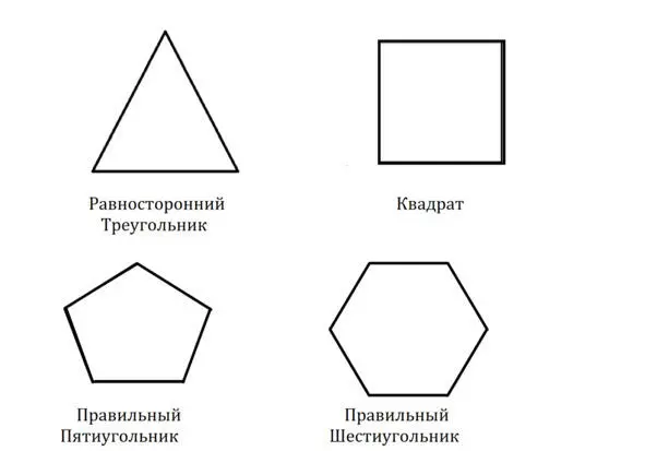 Figure 9 Правильные многоугольники Треугольники Треугольники имеют три - фото 9