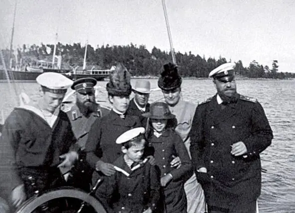 Семья Александра Третьего на отдыхе в Финляндии Финляндия часть Имперской - фото 14
