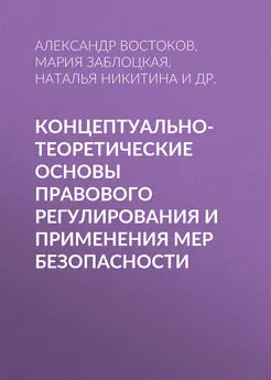 Наталья Хлонова - Концептуально-теоретические основы правового регулирования и применения мер безопасности