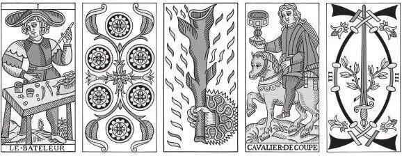 Маг 6 Монет Туз Жезлов Рыцарь Чаш 3 Мечей В литературе по Таро - фото 1