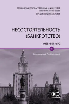 Коллектив авторов - Несостоятельность (банкротство). Том 1