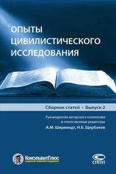 Коллектив авторов - Опыты цивилистического исследования. Выпуск 2