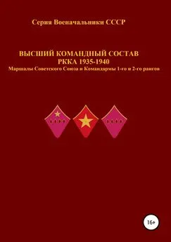 Денис Соловьев - Высший командный состав РККА 1935-1940 Маршалы Советского Союза и Командармы 1-го и 2-го рангов