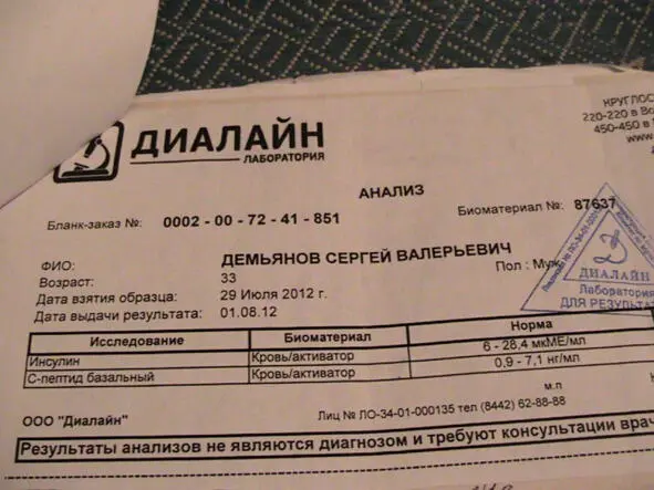 Своего инсулина в организме уже почти не оставалось Как оказалось своего - фото 12