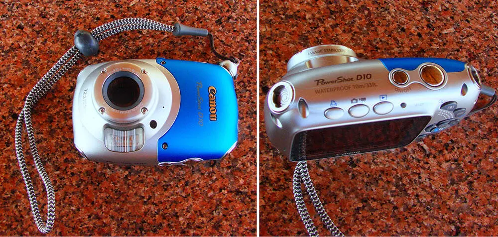 Фотоаппарат с герметичными уплотнителями для подводного фотографирования на - фото 2