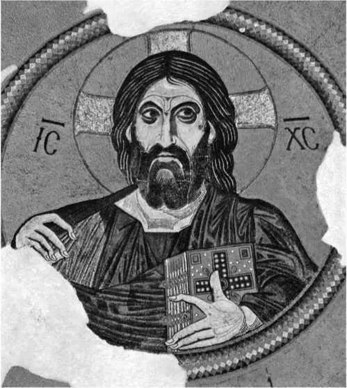 Христос Пантократор Мозаика в куполе монастыря Дафнипод Афинами XI в Назвал - фото 4