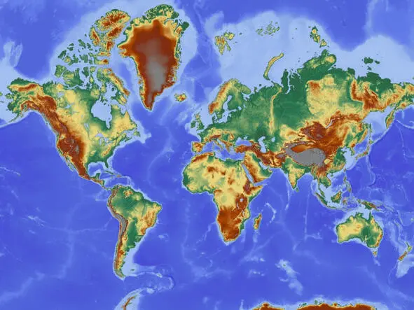 карта мира Наша планета состоит из шести материков Материки это - фото 4
