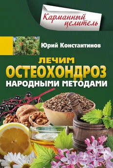 Юрий Константинов - Лечим остеохондроз народными методами